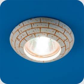 Verona 51 25 20 Светильник неповоротный античный камень MR 16