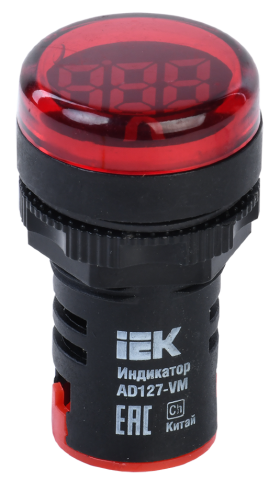 Индикатор значения напряжения AD127-VM IEK BBI40-VM