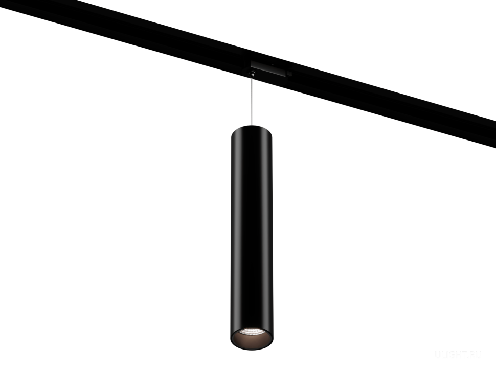 1132140 Светильник HOKASU Tube Hang+(RAL9005/D55/320mm — 3K/10W/10deg/CRI98)
