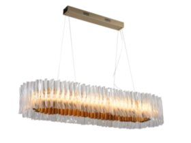 Люстра подвесная Castor 1110310P/TR LED 60W 4000K/ white + gold