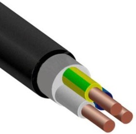 Кабель ВВГнг(А)-LS 3x2.5 ок (N PE) 0.66кВ (м) ПромЭл 11853830