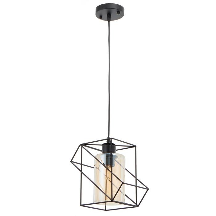 Светильник 88308/1 E27 40Вт черный 22х22х20-120 см   4964604