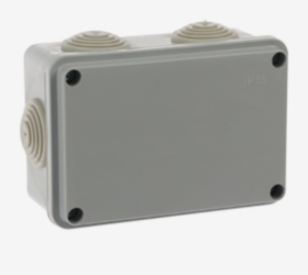 Коробка распределительная TUNDRA, 120х80х50 мм, IP55, открыт. установки, с мембранами  4283316