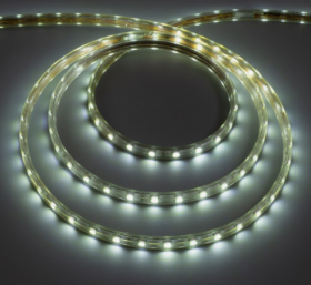 Светодиодная лента 220В,SMD5050, 100 м, IP68, 60 LED, 16-18 Лм/LED, AC, БЕЛЫЙ 2566585