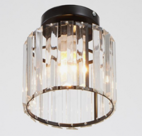 Светильник 6591186/1 E27 40Вт черный 13х13х17 см