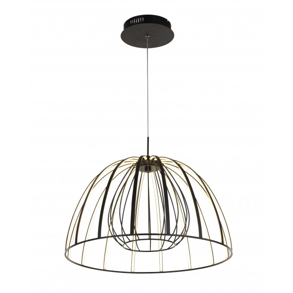 7576-1P BLACK (1) Люстра (RL)