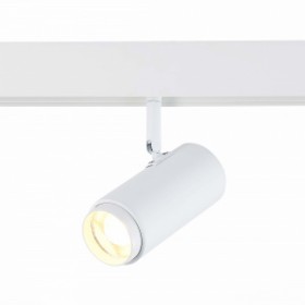 ST357.536.06 Магнитный трековый светильник ZOOM белый LED 1*6W 3000K 667Lm Ra>80 10-60о IP20 L137xW59xH178 48V