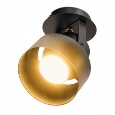IL.0005.1301 BK Светильник GU10 1*50W настенный спот Черный