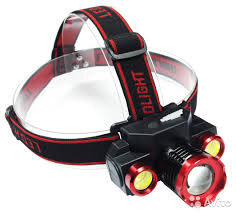 Налобный фонарь полиция 609