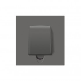 Вывод кабеля, матовый шоколад