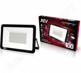 REV Прожектор светодиодный Ultra Slim 100W, 6500К (20шт)