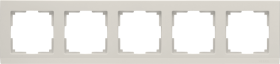 WL слоновая кость 5-ая рамка WL04-Frame-05-ivory