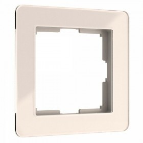 WL Рамка на 1 пост Acrylic (айвори)