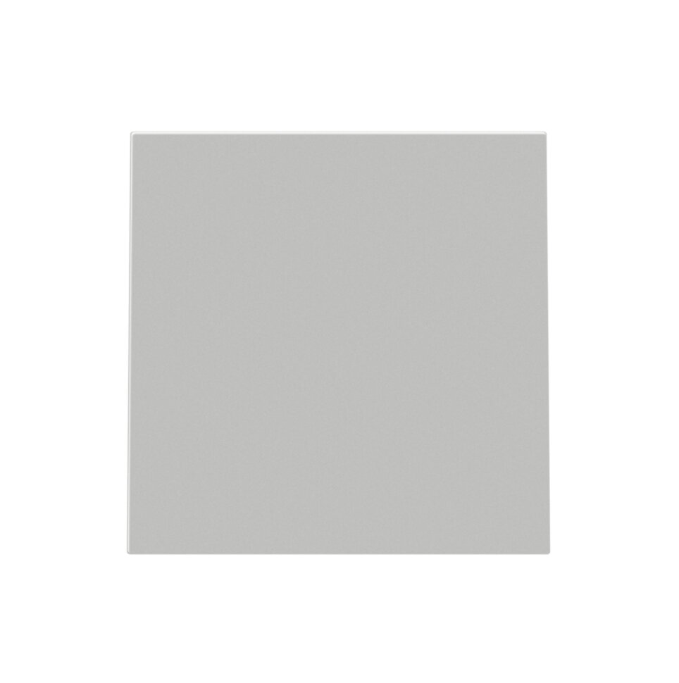 Заглушка, матовый серый