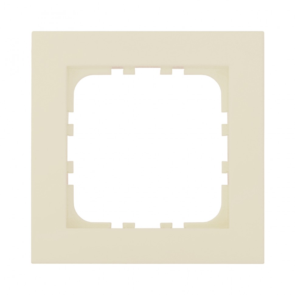 Рамка 1-постовая (бежевый) LK80