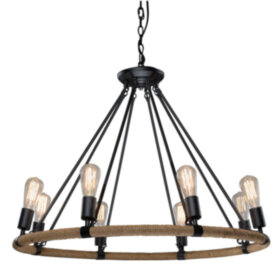 1861/8 Подвесная люстра LOFT IT Rope filament