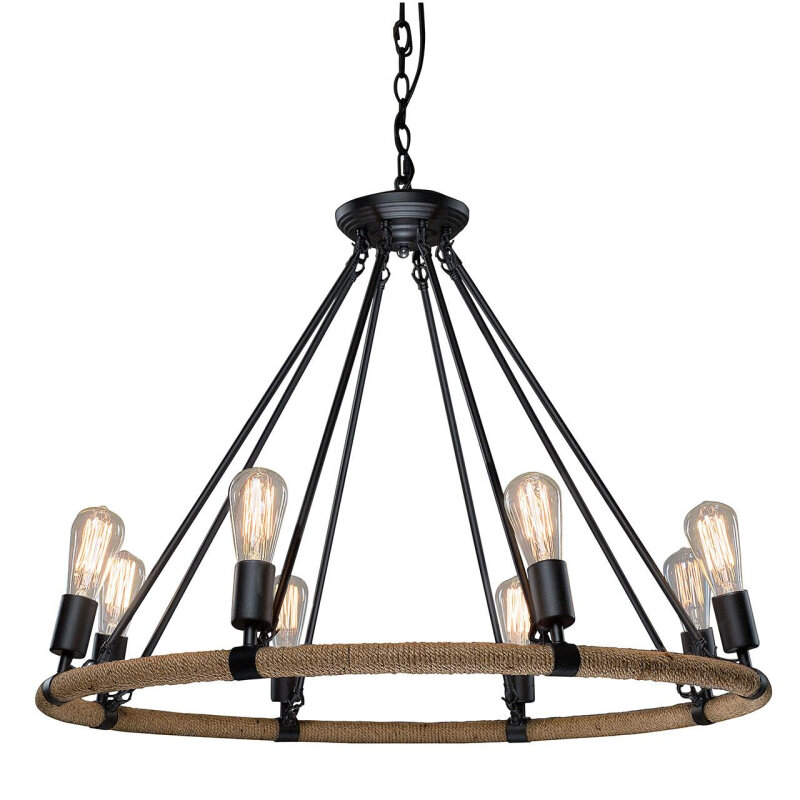 1861/8 Подвесная люстра LOFT IT Rope filament