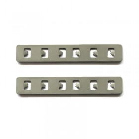 ST005.749.00 Прямой соединитель для встраиваемого магнитного шинопровода (2 шт) Стальной