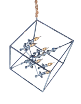 8678R/6A CHR (1) Люстра