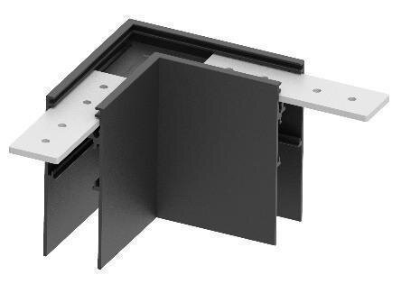 Угол-соединитель для накладного шинопровода Black