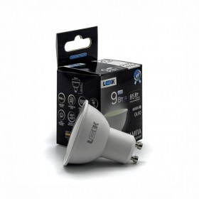 Лампа с/д LEEK LE MR16  9W 6K GU10 (JB) (100)