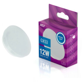 REV Лампа сд GX53 12W 4000K, холодный свет