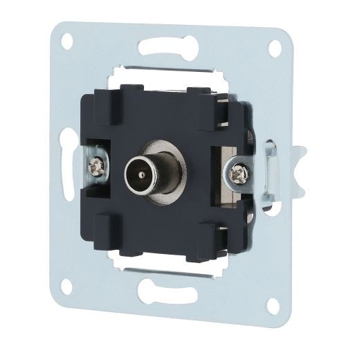 Механизм розетки TV тупиковый LK60/FLAT/LK80  (1/100шт) 1кор.=200шт