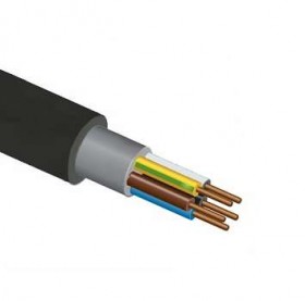 Кабель ВВГнг(А)-LS 5x4 ок (N PE) 0.66кВ (м) ПромЭл 11853910