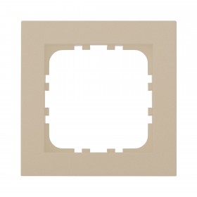 Рамка 1-постовая (шампань) LK80