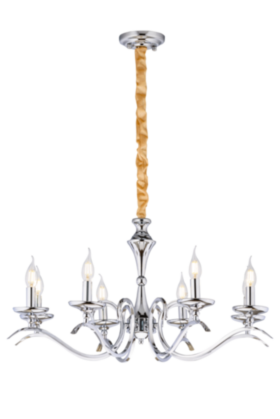 2254R/8 CHR (1) Люстра NW