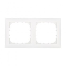 Рамка 2-постовая (бел.) LK60 (50шт) 1кор.=500шт