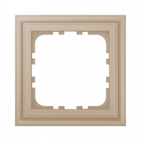 Рамка 1-постовая (шампань) LK80 CLASSIC