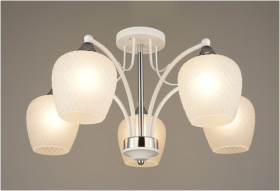 3586/5 WT+CR (4) Люстра