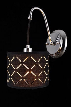 B38449/1W CHROME+BK  (1/10) Бра