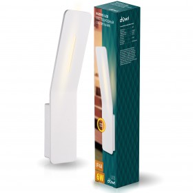 REV Светильник сд уличный 6W 3000K IP44 белый, duwi