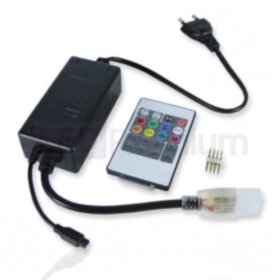 RGB-котроллер KCF-1000-IR (AC220/50HZ, 500W, IR-ДУ, 20кн,для ленты 220V)