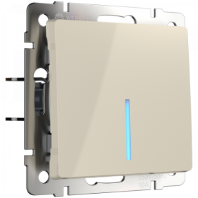 WL слоновая кость выкл 1 кл с подсв