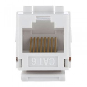 Механизм розетки компьютерной RJ-45. кат.6. UTP модуль (8 контактов) LK45 (1кор.=500шт.)