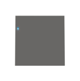 Клавиша 1-я с подсветкой, матовый шоколад