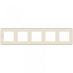 Рамка 5-м Inspiria сл. кость Leg 673971