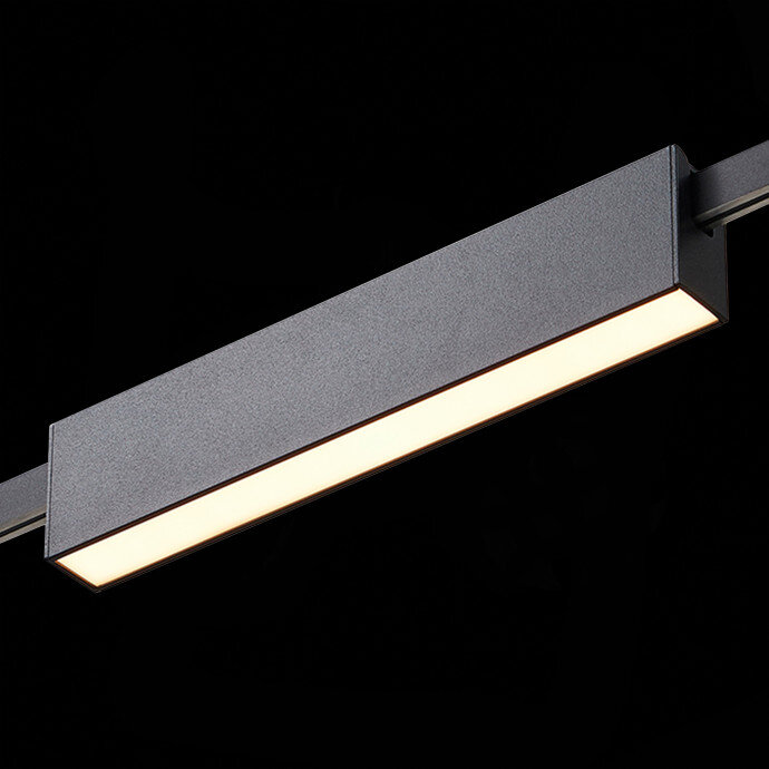 ST800.446.15 Магнитный трековый светильник Черный LED 1*15W 4000K 950Lm Ra>80 120о IP20 L305xW305xH25 48V