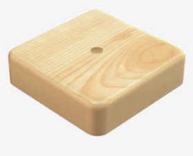 Коробка распределительная TUNDRA, 75х75х55 мм, IP42, открыт. установки, цвет сосна  4938331