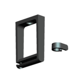 508178 Крепление настенно-потолочное трековое NOVE ЧЕРНЫЙ