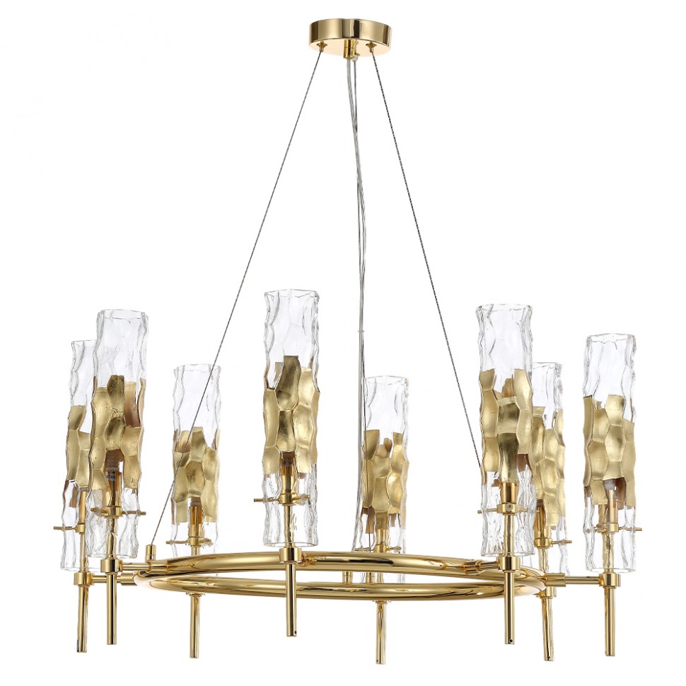 CRYSTAL LUX Люстра PRIMAVERA SP8 GOLD
