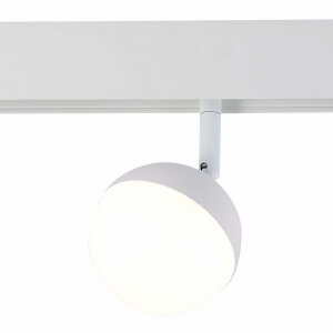 ST358.546.07 Магнитный трековый светильник белый LED 1*7W 4000K 520Lm Ra>80 120о IP20 L120xW90xH192 48V