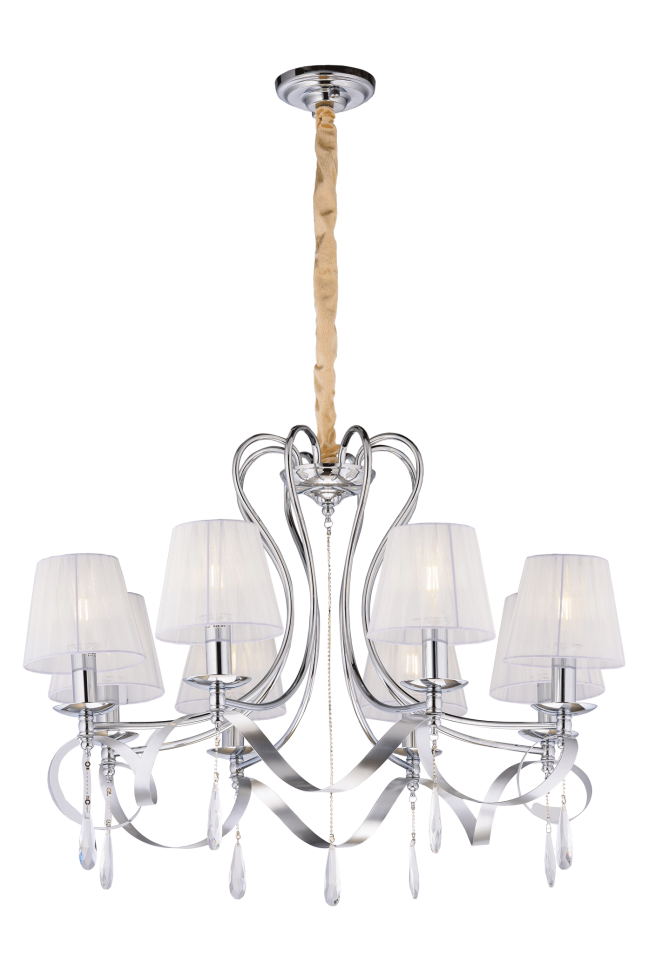 2270R/8A CHR+SIL (1) Люстра VL (NW)