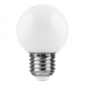 Лампа светодиодная, (1W) 230V E27 2700K, LB-37