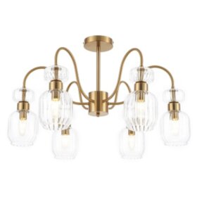 Светильник на штанге  Escada 1141/6PL E14*60W Antigue copper/Clear