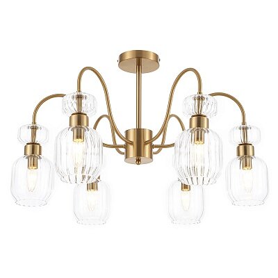 Светильник на штанге  Escada 1141/6PL E14*60W Antigue copper/Clear