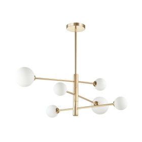 4418/6C MODERNI LN19 131 золотой Люстра на штанге G9 6*40W 220V ESTELLE